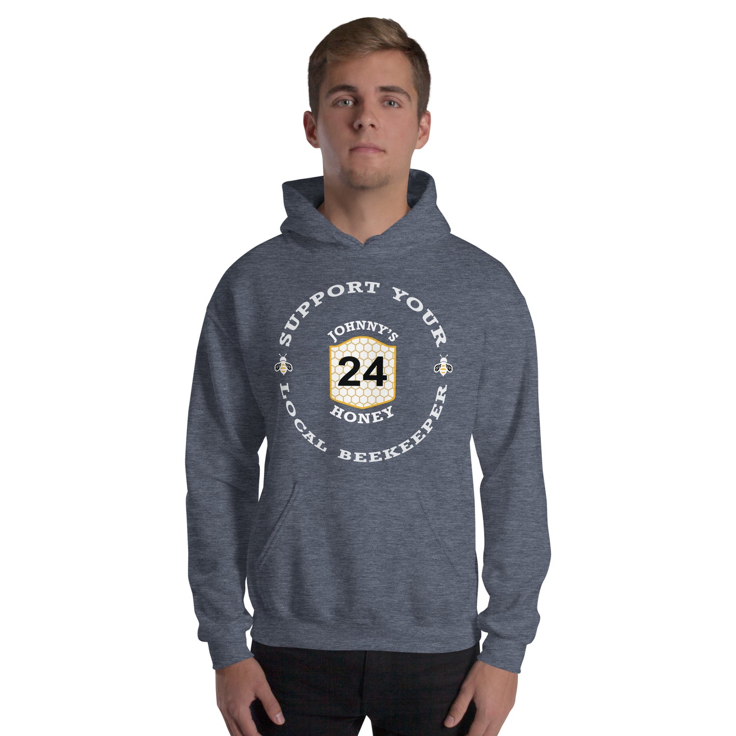Unisex Hoodie- Support Your Local Beekeeper
