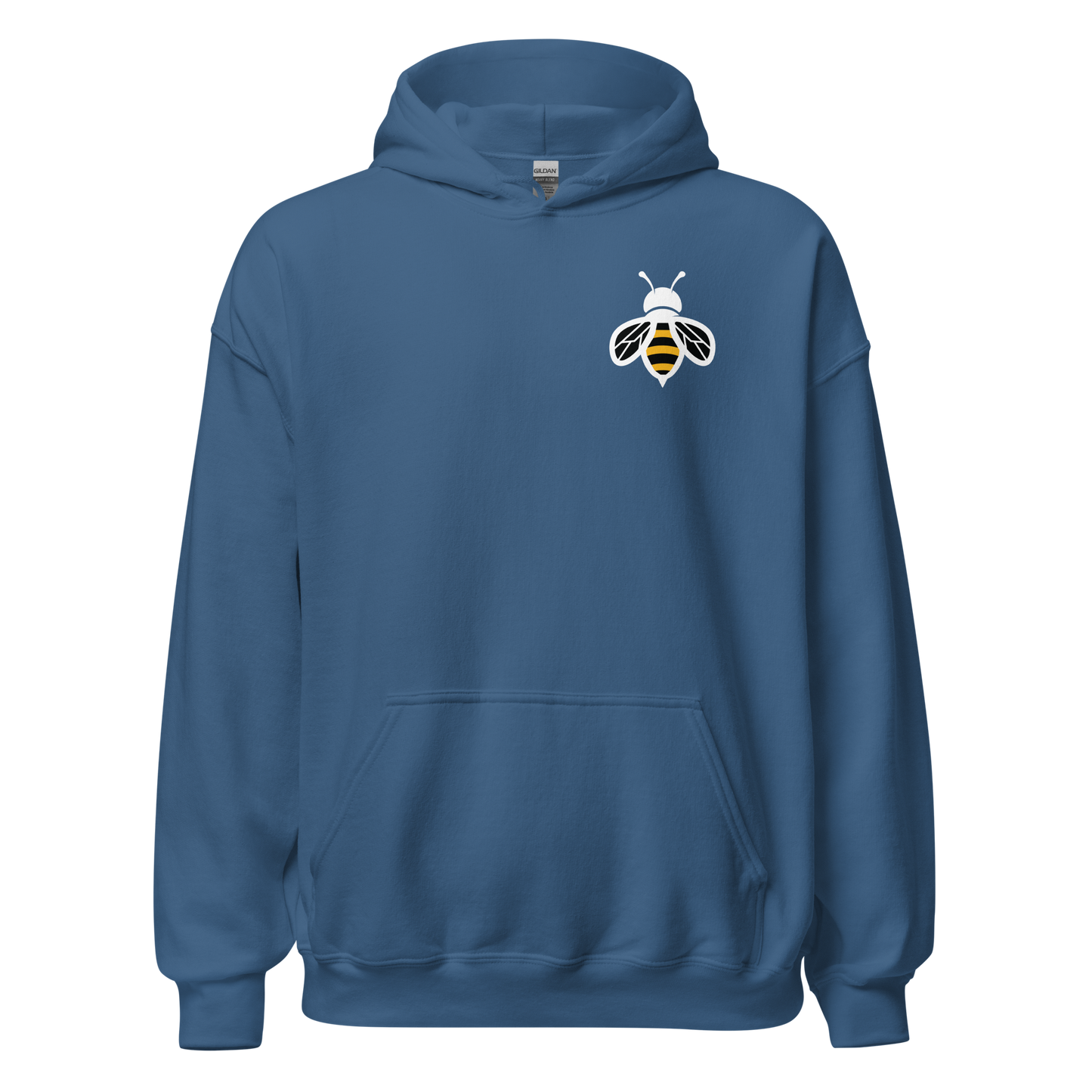 Unisex Hoodie- Bee in Front, I Love Honey in Back