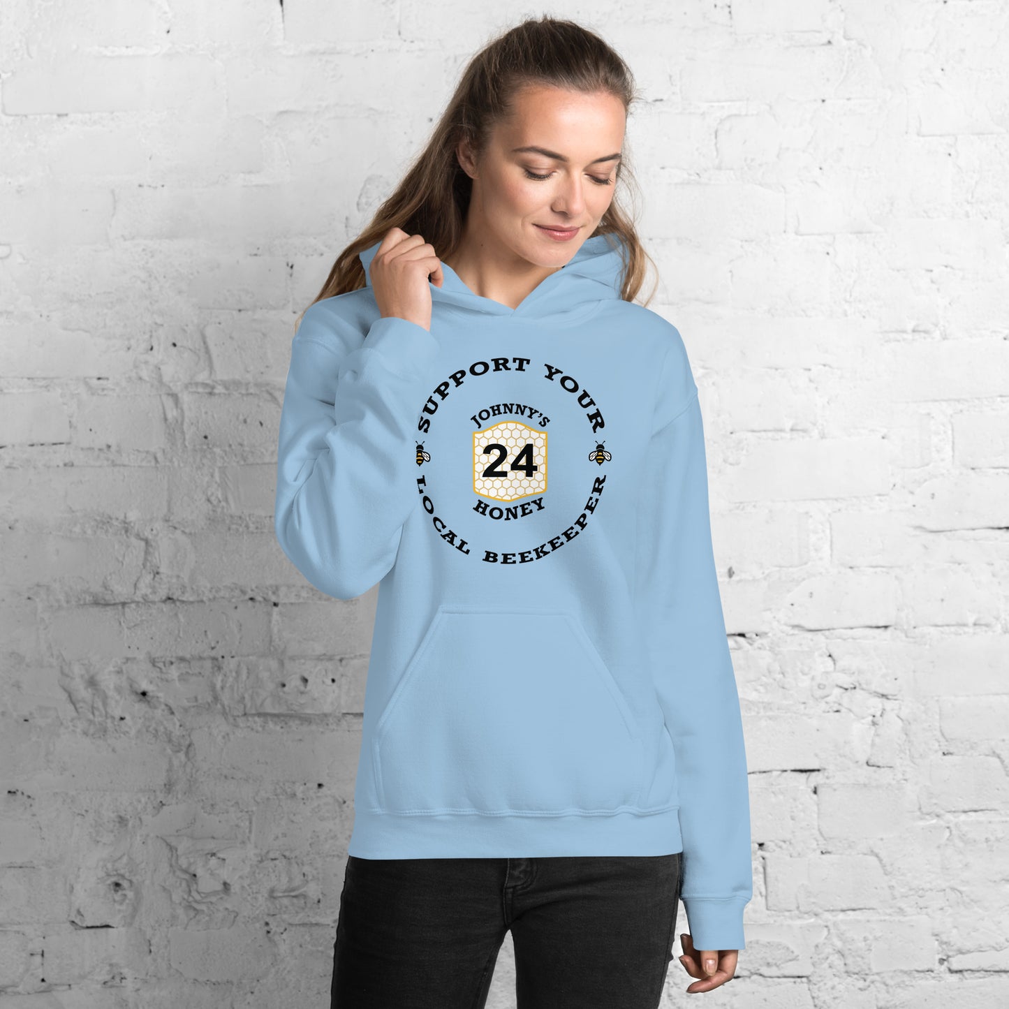Unisex Hoodie- Support Your Local Beekeeper
