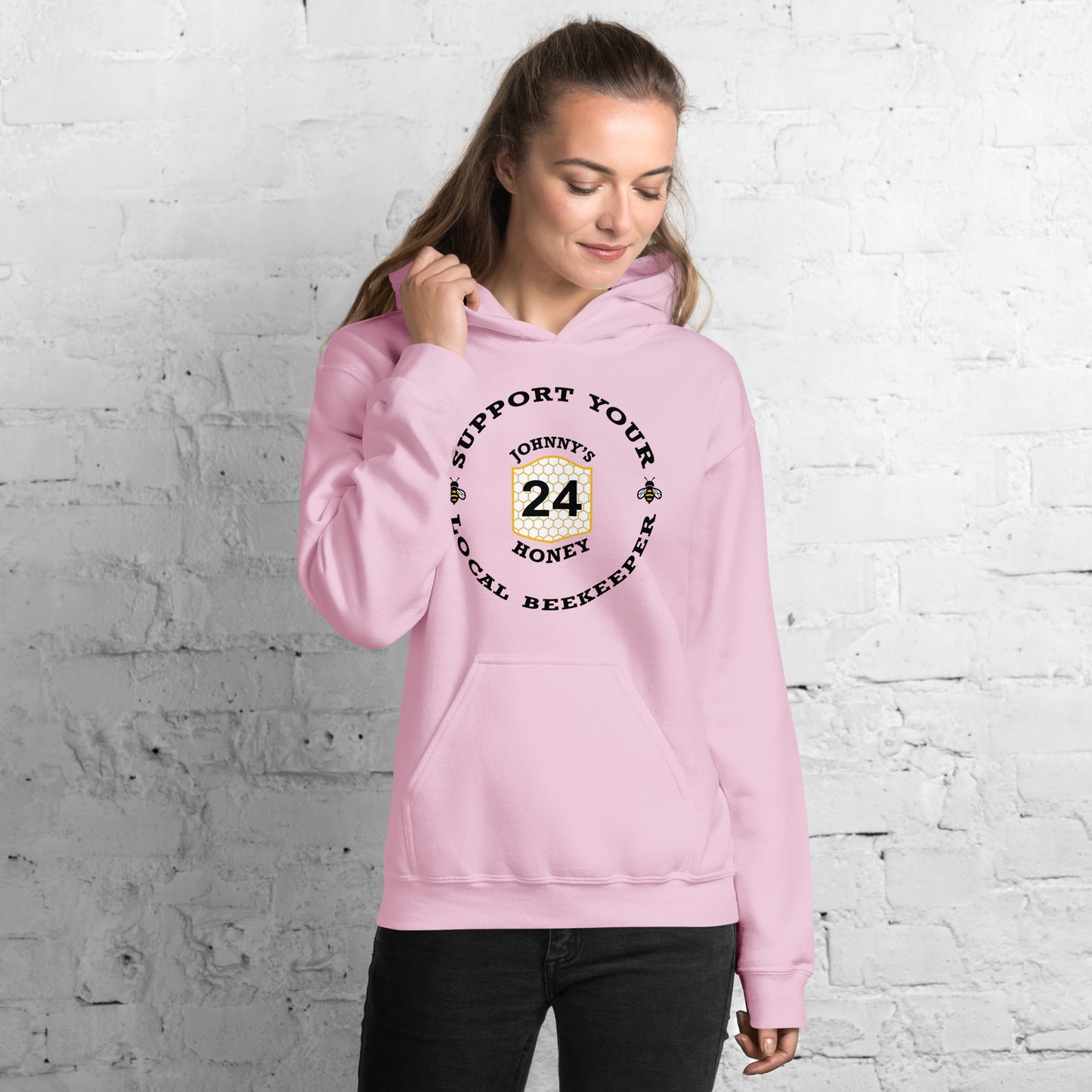 Unisex Hoodie- Support Your Local Beekeeper