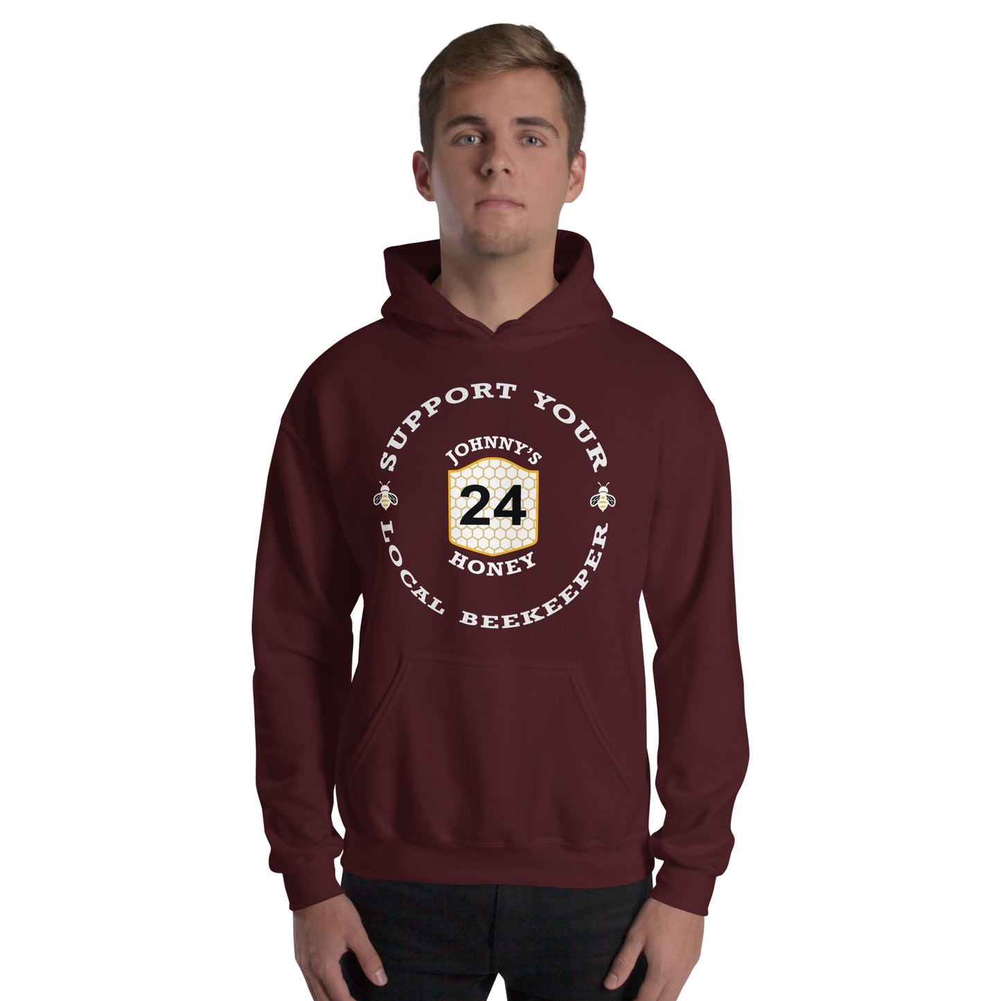 Unisex Hoodie- Support Your Local Beekeeper