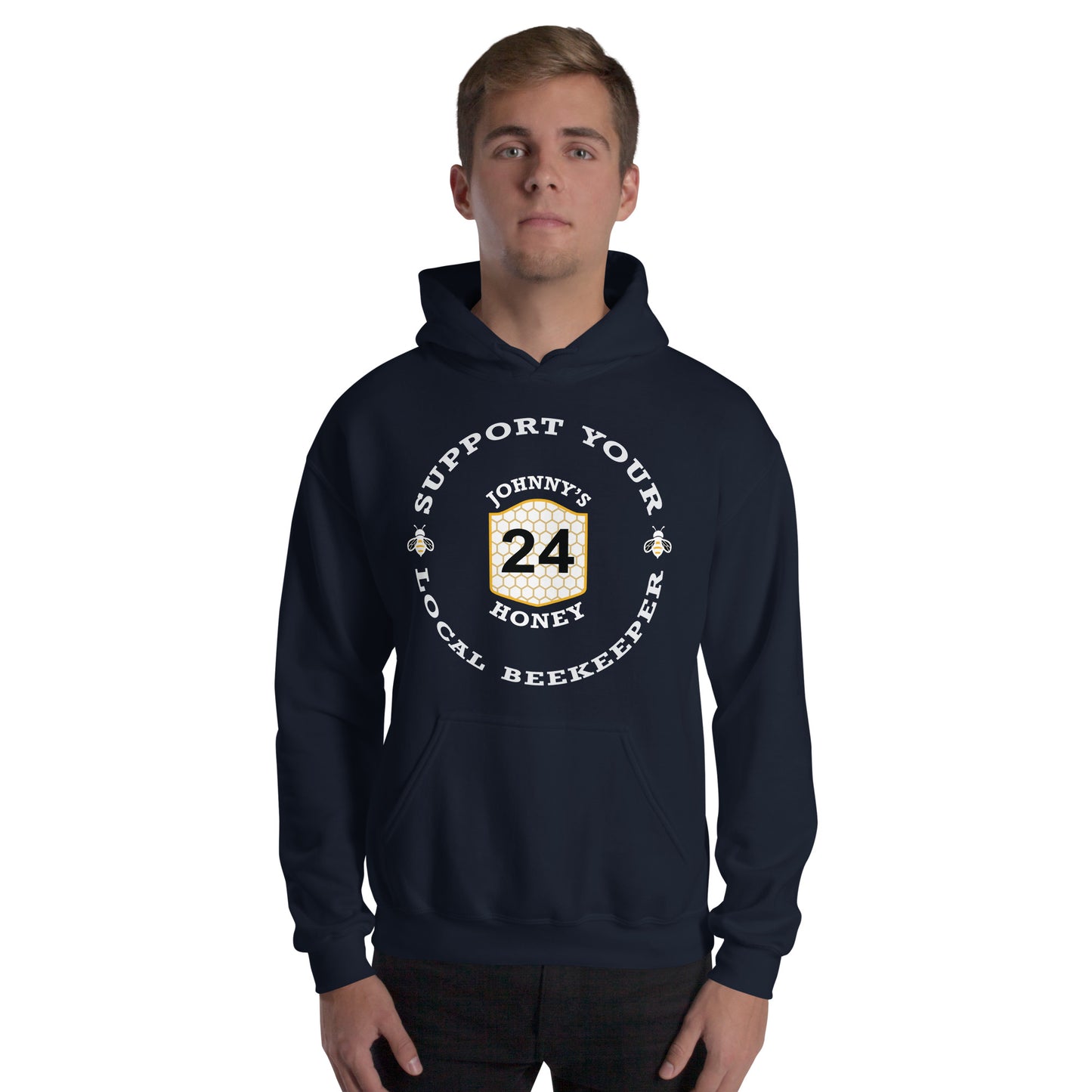 Unisex Hoodie- Support Your Local Beekeeper