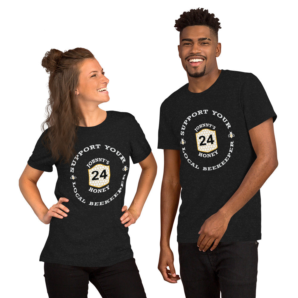 Unisex t-shirt- Support Your Local Beekeeper