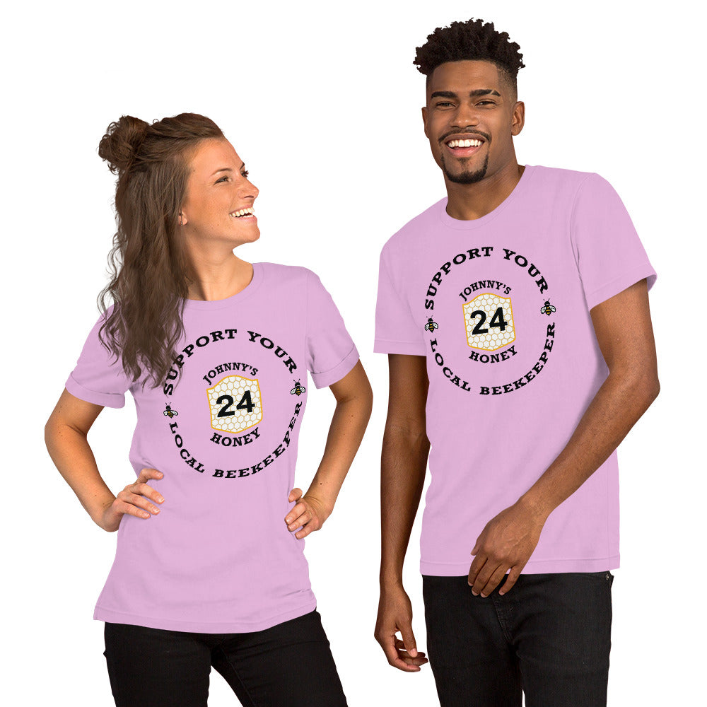Unisex T-Shirt- Support Your Local Beekeeper