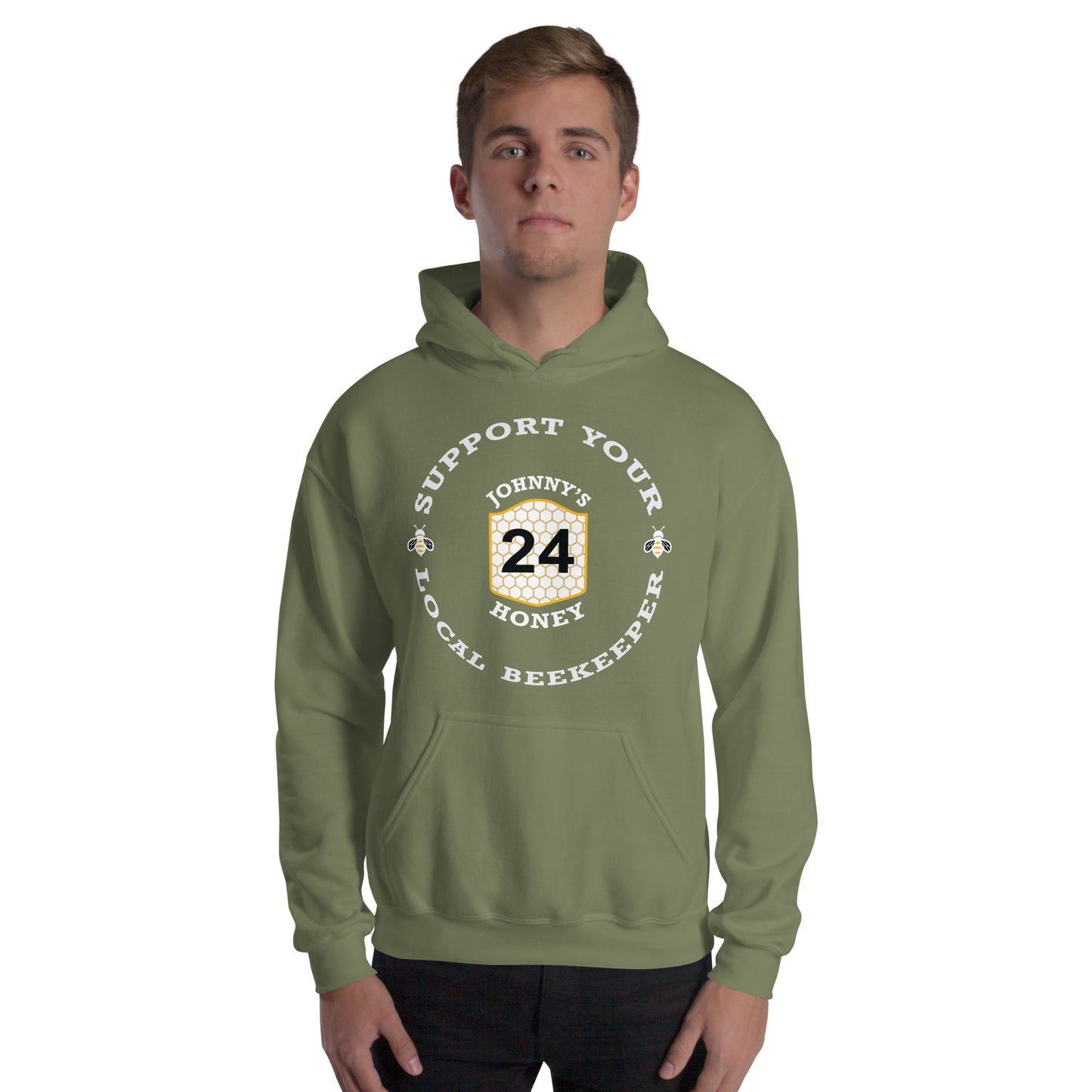 Unisex Hoodie- Support Your Local Beekeeper