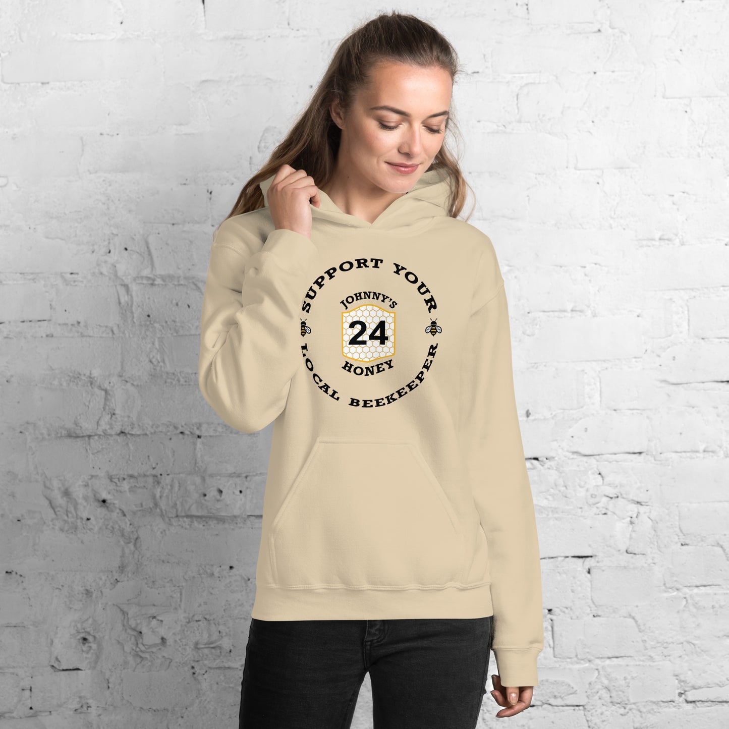 Unisex Hoodie- Support Your Local Beekeeper