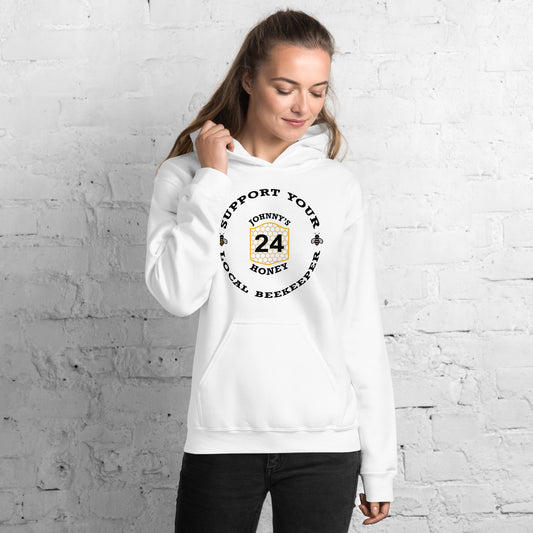 Unisex Hoodie- Support Your Local Beekeeper
