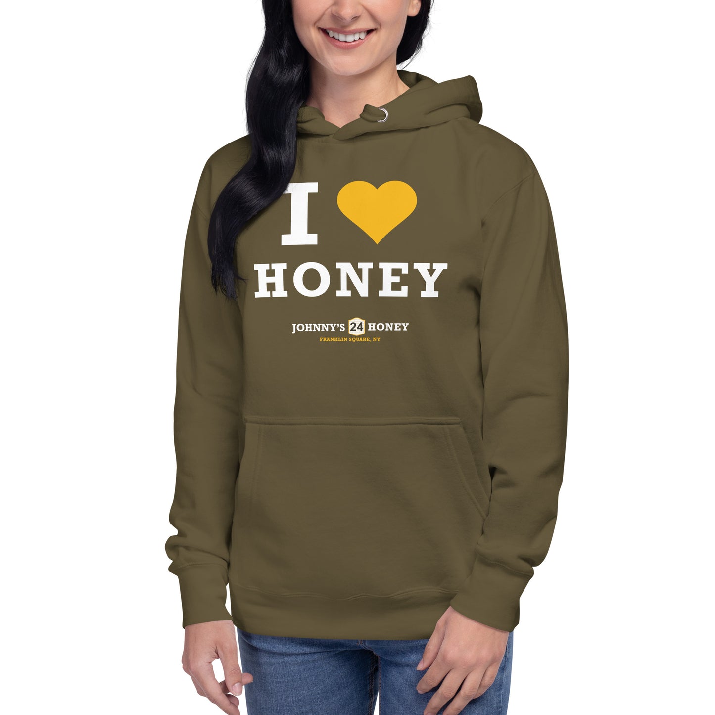 Unisex Hoodie- I Love Honey