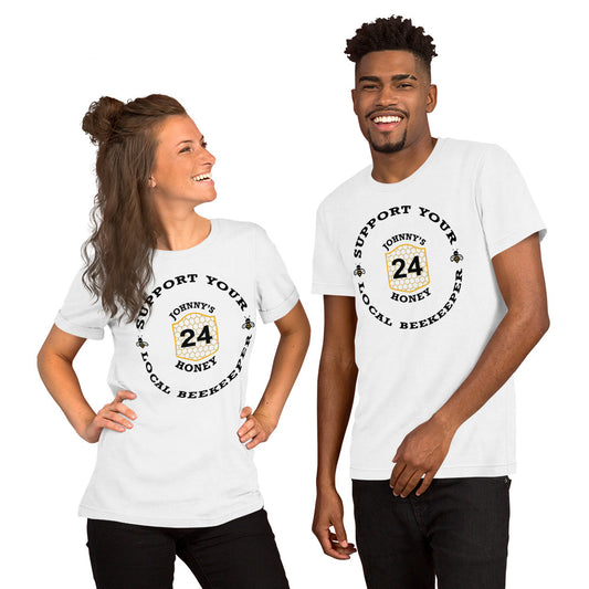 Unisex T-Shirt- Support Your Local Beekeeper